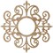 Ekena Millwork Dijon Wood Fretwork Pierced Ceiling Medallion, Red Oak, 36"OD x 11 3/4"ID x 1/4"T CMWP36X36X0250DIRO - alternate 3